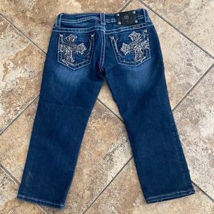 Miss me cuffed jeans size 26